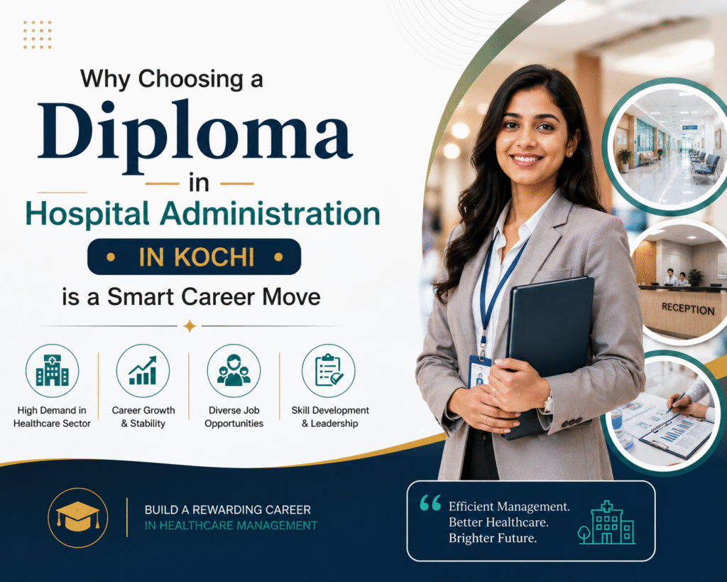 diploma in hospital administration in kochi
